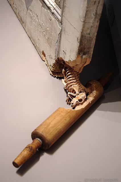 Skeletal Creatures Carved From Everyday Objects By Maskull Lasserre