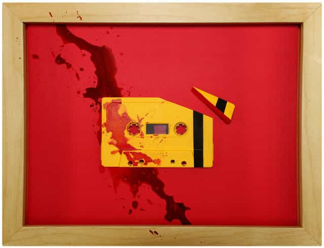 Cassette Tape Art By Benoit Jammes