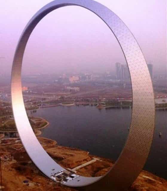 Ring of Life - The Amazing Metal Structure In Fushun China