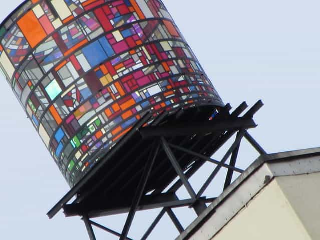 Watertower By Tom Fruin