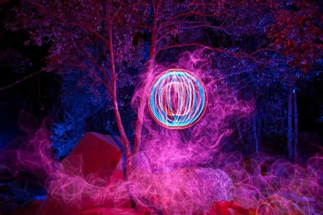Light Painting By Trevor Williams