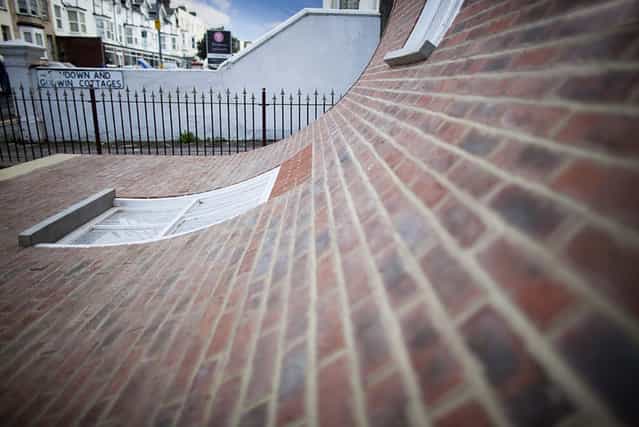 Margate Sliding House Created By Artist Alex Chinneck
