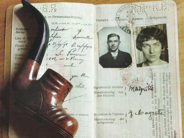 Passport Photos of Iconic Figures in History