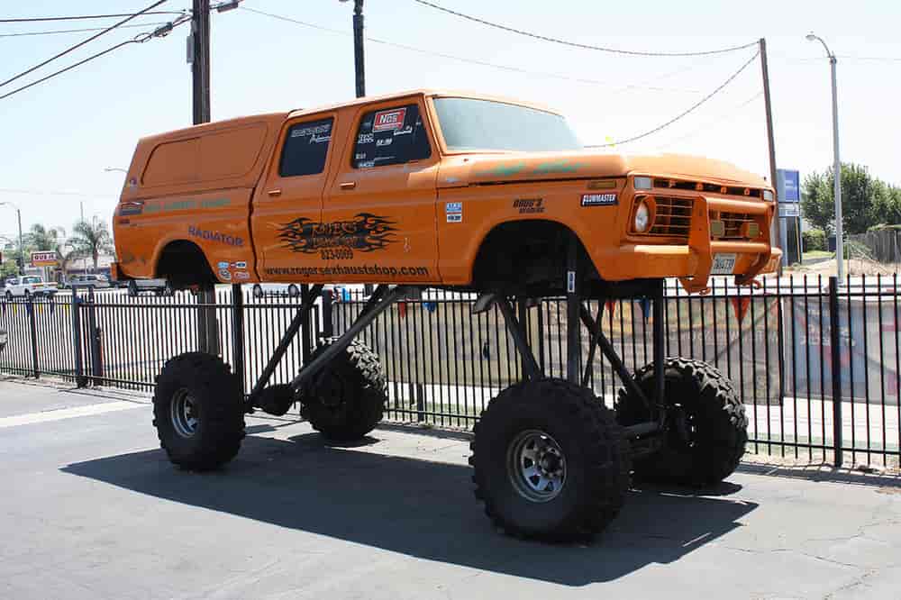 Unusual Monster Truck.