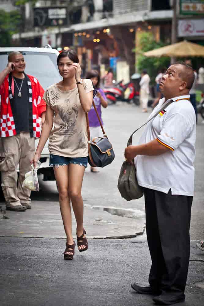 Тайланд фото людей на улице